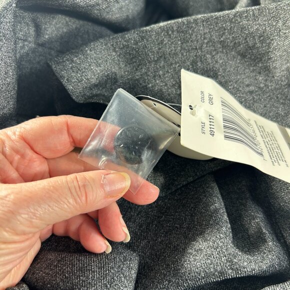 Vintage Ultra Dress Plus Size 18 Gray 2 Piece Coat Career NWT READ - Picture 9 of 14